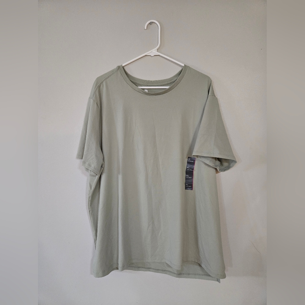 All in Motion Light Green Short Sleeve Tee XXL